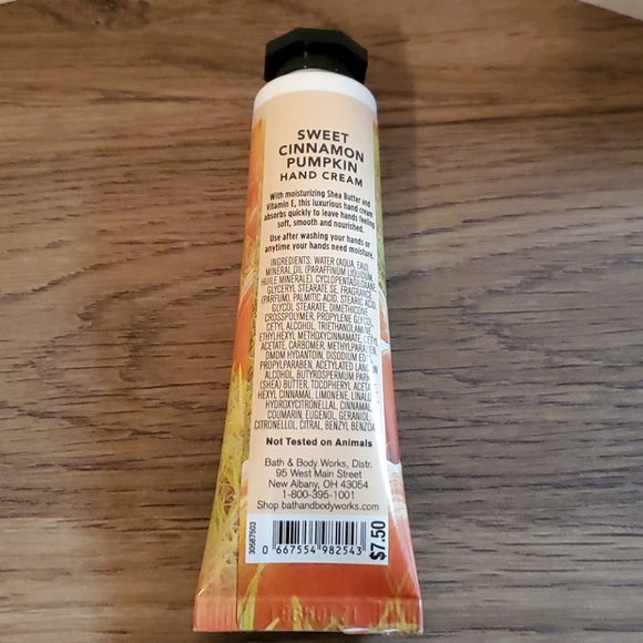BBW Sweet Cinnamon Pumpkin Hand Cream - Picture 2 of 2